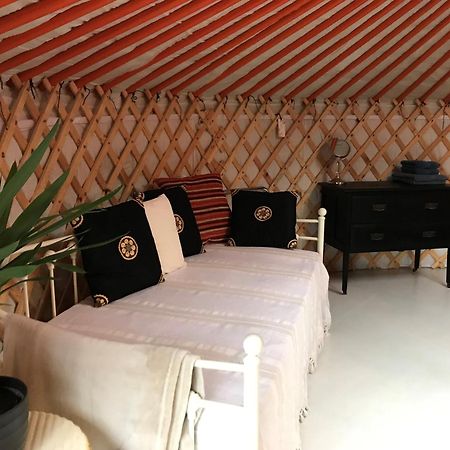 فندق Gilfach Gower Farm Luxury Yurt With Hot Tub أمّانفورد المظهر الخارجي الصورة